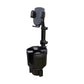 2-in-1 Car Cup Holder Expander with Adjustable Phone Mount