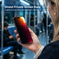 Gradient Privacy Hydrogel Screen Protector Colorful Anti TPU Film with Easy Installation Positioning Sticker Compatible with 18 Pro Max 17 Air 16 15 14 Series