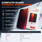 Gradient Privacy Hydrogel Screen Protector Colorful Anti TPU Film with Easy Installation Positioning Sticker Compatible with 18 Pro Max 17 Air 16 15 14 Series