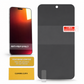Gradient Privacy Hydrogel Screen Protector Colorful Anti TPU Film with Easy Installation Positioning Sticker Compatible with 18 Pro Max 17 Air 16 15 14 Series