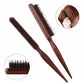🪵 50% OFF! ✨ Natural Boar Bristle Styling Comb with Wooden Rat-Tail – 100% Pure Bristles Distribute Sebum, Precision Tapered Rat-Tail Sectioning, 3-Row Volumizing Design & Anti-Static Wood Handle – Buy 1 Get 1 Free 💁‍♀️