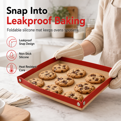 Non Stick Silicone Baking Mat Heat Resistant Fiberglass Oven Liner Sheet for Macarons and Pastry