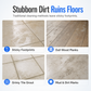 Multi Effect Floor Cleaning Sheets for Tile and Floor Stain Removal and Brightening 30 Sheets