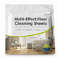 Multi Effect Floor Cleaning Sheets for Tile and Floor Stain Removal and Brightening 30 Sheets