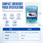 ❄️ Car Windscreen De-Icer Granules 100g | Winter Frost & Snow Melt Pouch | Handy Car & Pathway Winter Care
