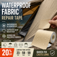 ⛺50% OFF NOW ! ✨Self‑Adhesive Tarpaulin Repair Patch, Waterproof Fabric Repair Tape, Rain‑Resistant Strong Adhesion for Tent, Tarp, Backpack & Umbrella