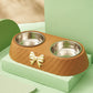 Stainless Steel Detachable Double Pet Bowl